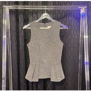 H&M Crew Neck Peplum Top